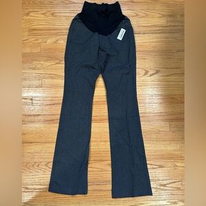 NWT Old Navy Maternity Pixie Flare gray size XS 2